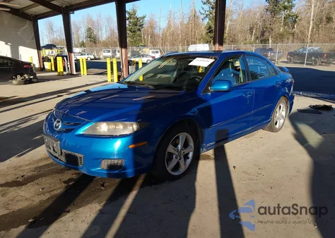 2007 Mazda Mazda6 I Touring из США, поврежденный, VIN 1YVHP84C775M31525